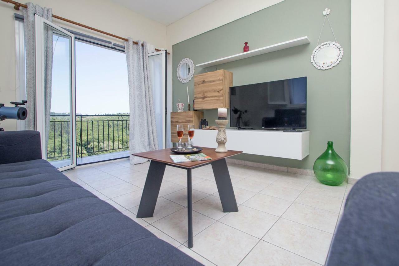 Luxury Skyline Apartment Pelekas Extérieur photo